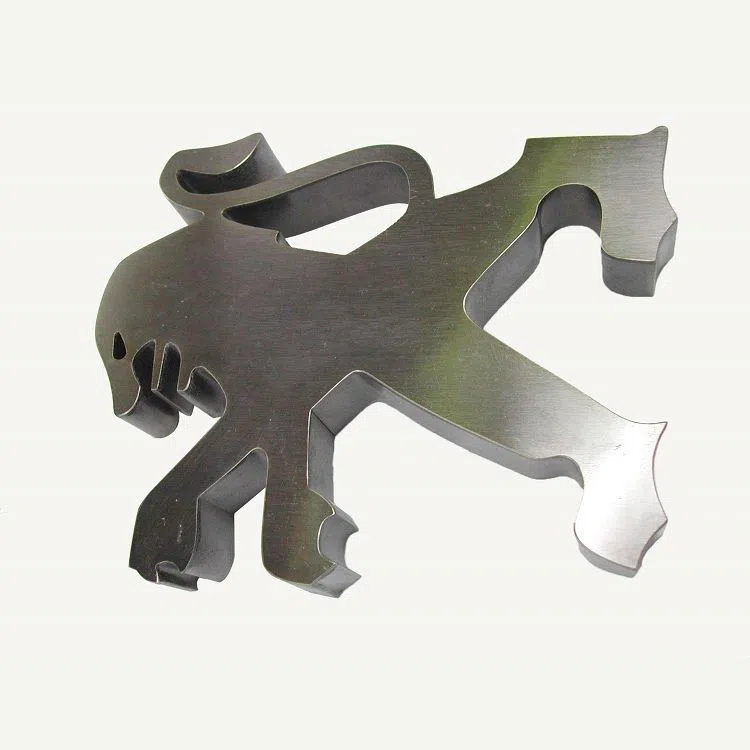 Satin Brushed Laser Cut Logo